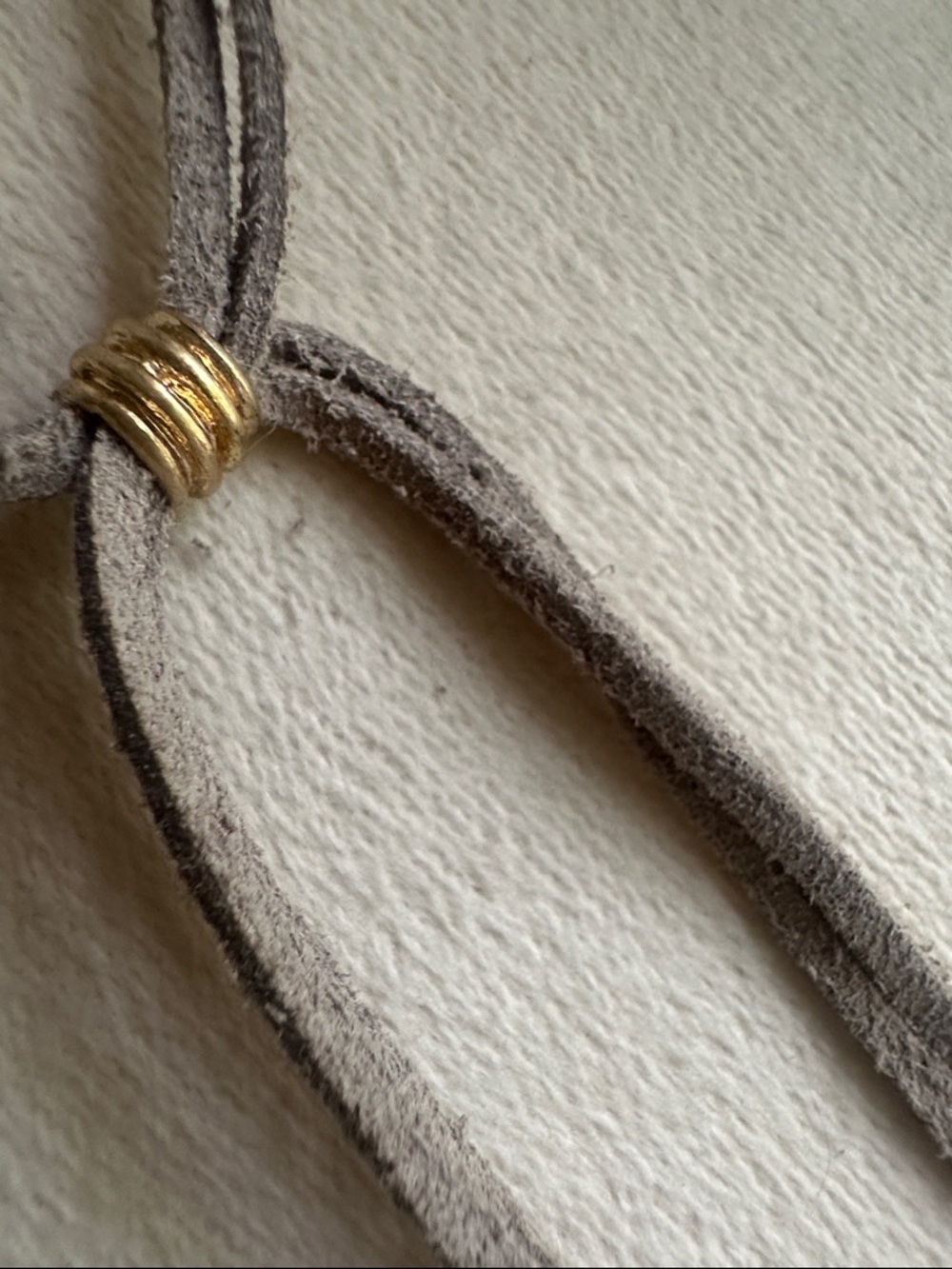 Layering Suede and Milky Crystal Coastal Cowgirl Versatile Wrapping Necklace - Picture 15 of 16